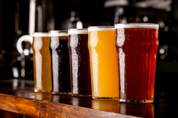flight of beers