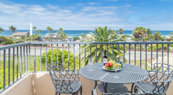 patio overlooking the ocean