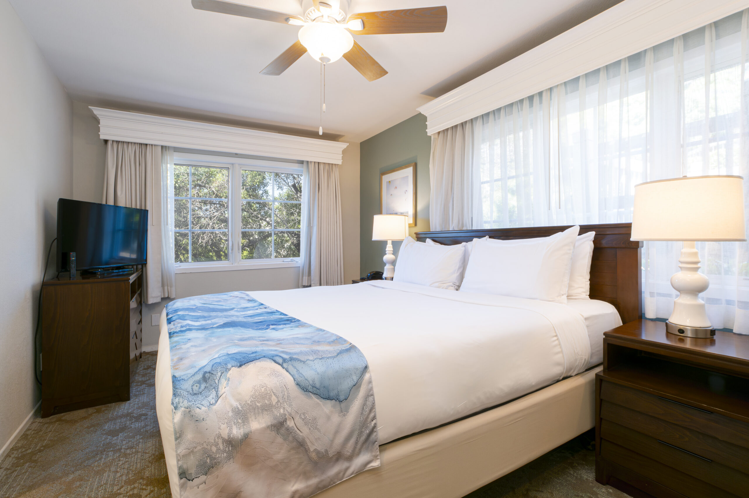 Master bedroom at VLA